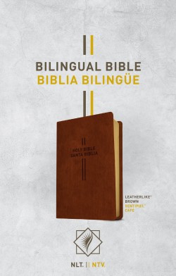 Bilingual Bible / Biblia bilingüe NLT/NTV - Café