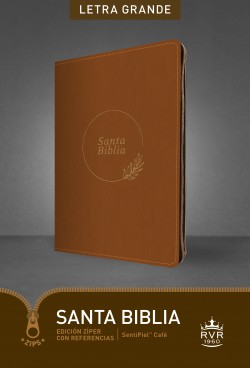  Santa Biblia RVR60, Edición zíper con referencias, letra grande