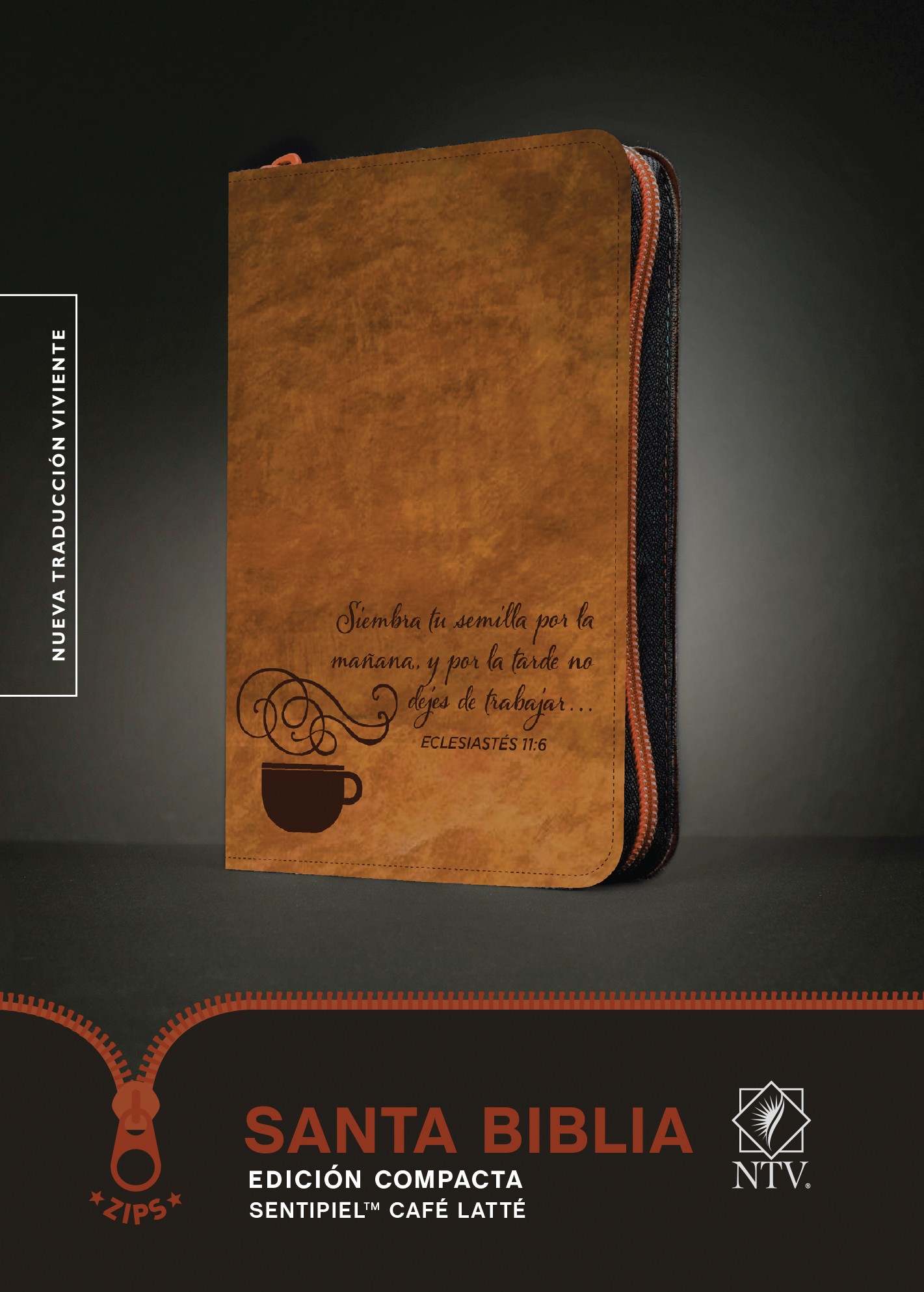  Santa Biblia NTV, Edición compacta, Café latté