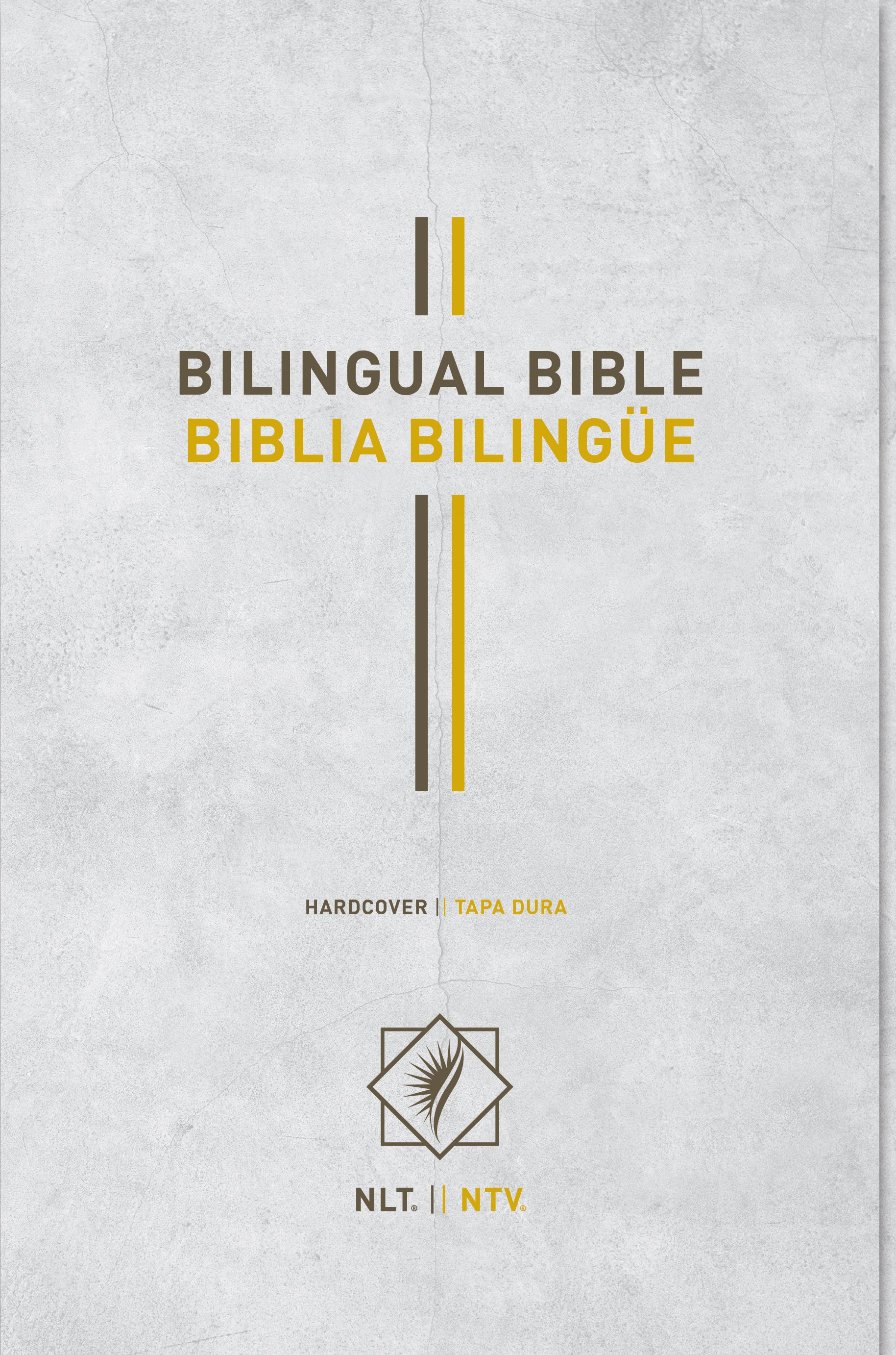 Bilingual Bible / Biblia bilingüe NLT/NTV - Gris