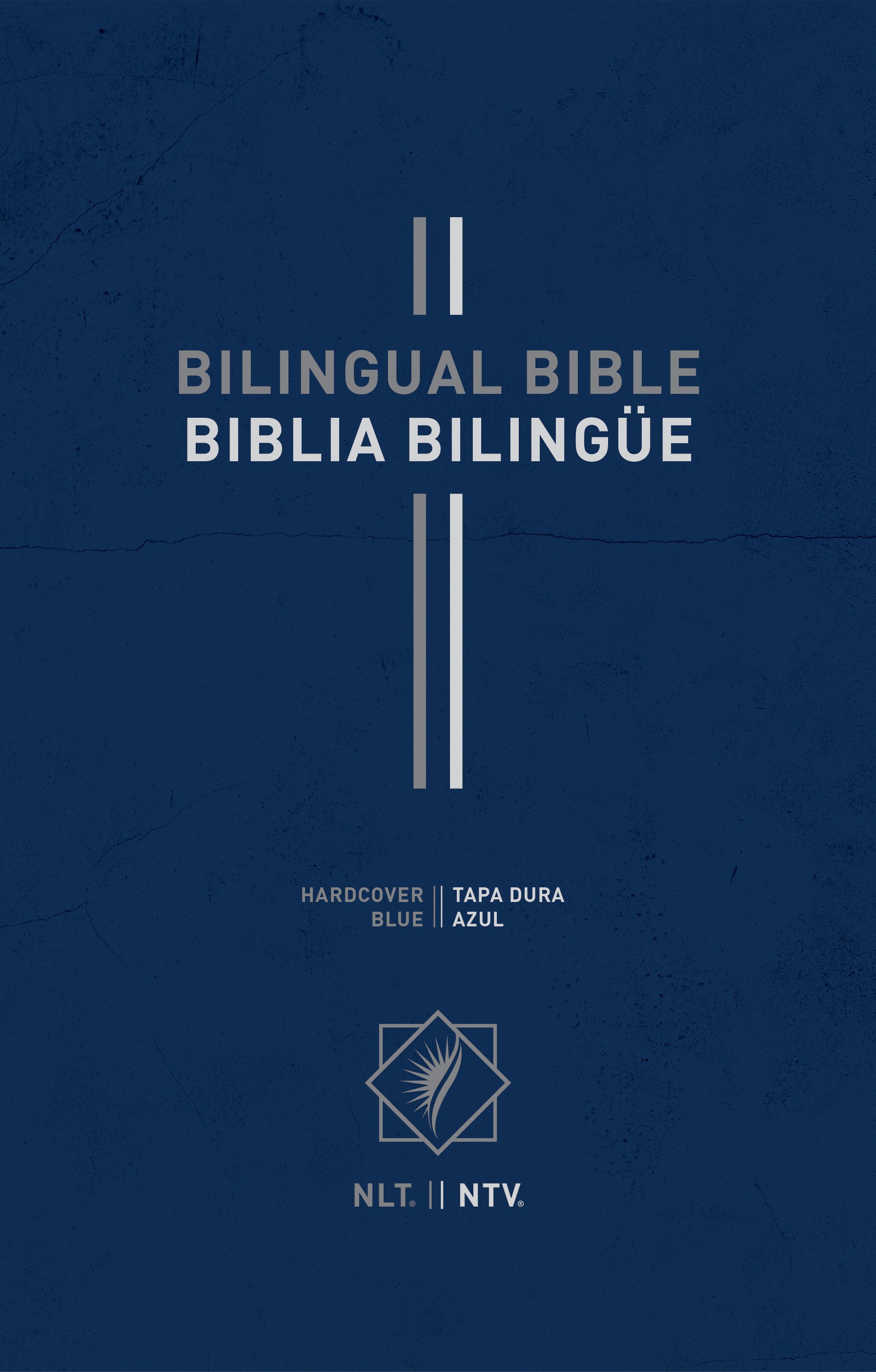 Bilingual Bible / Biblia bilingüe NLT/NTV - Azul