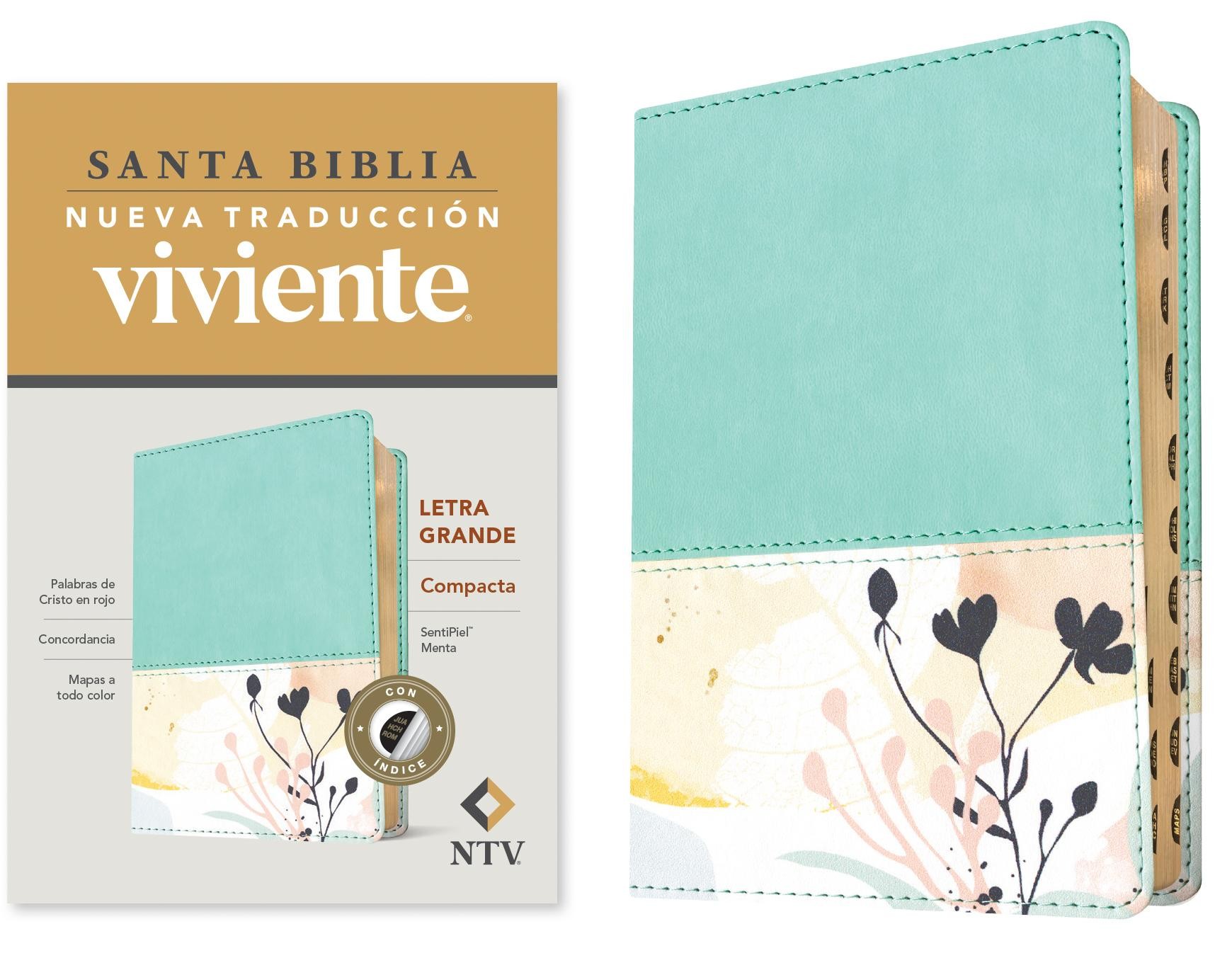  Santa Biblia NTV, Edición compacta, letra grande