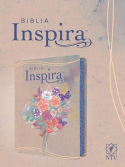  Biblia Inspira NTV (SentiPiel, Acuarela rosa)