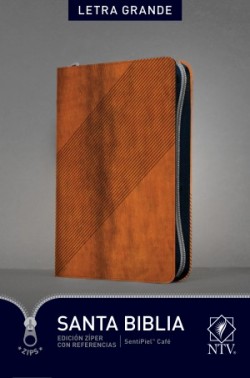  Santa Biblia NTV, Edición zíper con referencias, letra grande