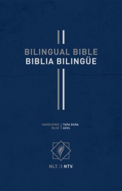 Bilingual Bible / Biblia bilingüe NLT/NTV - Azul