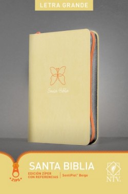  Santa Biblia NTV, Edición zíper con referencias, letra grande